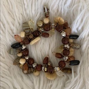 3/$20 Brown Beads Bracelet